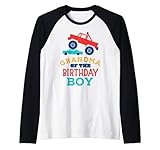 Grandma Of The Birthday Boy Monster Truck Matching Family Rag