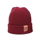 UKKO Snapback caps Baby-Hut Für Junge Warmes Baby Winterhut Für Kinder Beanie Gestrickte Kinder Hüte Für Mädchen Jungen Baby Mü