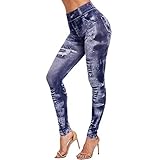 Yoga-Hose High Waist Frauen Jeans Buttons Weibliche Hose Slim Elastic Plus Size Stretch Jeans Plus Size Denim Blau Skinny