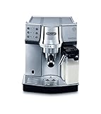 De'Longhi EC 850.M Espressomaschine / Siebträger / IFD Milchschaumsystem / 15 Bar / Metall, silb