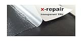 repair patch selbstklebender Reparatur Aufkleber TPU transparent elastisch Flicken für Neopren, Gummi, Regenjacke, Fahrradschlauch, Schwimmingpool-Folie (jeweils 2 Stück) reflektierender Aufkleber (70 mm x 70 mm)