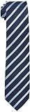 G.O.L. Jungen Krawatte, Diagonal-Stripe, Gestreift, Gr. One size (HerstellergröÃYe: 2), Blau (navy)