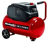 Einhell Kompressor TC-AC 200/24/8 OF (1.200 W., max. 8 bar, Druckminderer, öl-/servicefreier Motor, 24 l-Tank, vibrationsgedämpfter Standfuß, Rückschlag-/Sicherheitsventil)