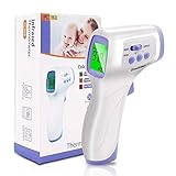 Stirnthermometer, berührungsloses Infrarot-Thermometer für Erwachsene, Kinder, Baby, sofortiges genaues Lesen und Fieberalarm, Erinnerungs-Rückruf, °F/°C