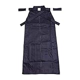 G-like Kampfsport Kendo Kenjutsu Uniform - Traditionelle Japanische Schwertkampfkunst Kostüm Karate Ninja Aikido Training Kleidung Keikogi Jacke Hakama Hose für Männer Frauen (Blue, XL)