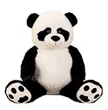 XXL Panda Bär ' Bernd ' 1m Teddybär Kuschelbär 100 cm Kuscheltier Stofftier Pandabär Teddy