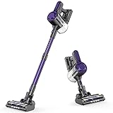 Akku-Staubsauger, kabelloser 4-in-1-Staubsauger mit 5-stufigem Hochleistungs-Filtersystem und LED-Bürste, 20000 Pa Super-Saugleistung, ideal für Tierhaare, Hartböden,