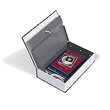 LEUCHTTURM Buch-Tresor mit Schlüssel – Buch-Safe in edler Einband-Optik inklusive 2 Schlü