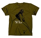 The Big Lebowski The Dude T-Shirt Kult, oliv, XL