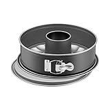 Kaiser Inspiration Springform 26 cm rund, 2 Böden, Flach- und Rohrboden, runde Backform, Kuchenform antihaftbeschichtet,