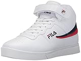 Fila Herren Vulc 13 Mid Plus 2 Walking-Schuh, Weiß Navy Red-150, 43.5 EU