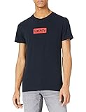 Superdry Mens M1011006A T-Shirt, Black, 2XL
