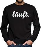 Läuft Sweatshirt Pullover Herren XXXXL Schw