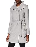 Vero Moda Damen VMTWODOPE BELT 3/4 WOOL JACKET GA NOOS Jacke, Light Grey Melange, S