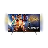 Philips TV Ambilight 32PFS6402/12 Fernseher 80 cm (32 Zoll) LED Smart TV (Full HD, Pixel Plus HD; Android TV, Triple Tuner, Cloud Gaming), Silb