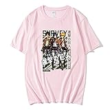 jiminhope Attack on Titan T-Shirt Unisex Sommer Rundhals T-Shirt Lässiges bequemes Baumwoll-T-S