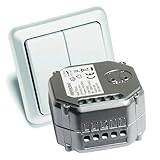 WeBaSo Funk-Sparset-12 Intertechno Serien-Funkschalter ITL-2000 mit 2-fach Funk-W