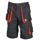 Kurze Arbeitshose Sicherheitshose Schutzhose Arbeitsbekleidung Sommer (KR-URG-A) (50)