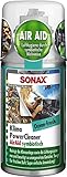 SONAX KlimaPowerCleaner AirAid symbiotisch Ocean-Fresh (100 ml) sorgt schnell und einfach für langanhaltende Lufthygiene und befreit dauerhaft von lästigen Gerüchen | Art-Nr. 03236000