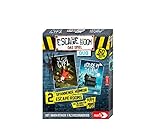 Noris 606101894 - Escape Room Duo Horror, Familien und Gesellschaftsspiel für Erwachsene, inkl. 2 Fällen und Promo Fall mit neuartigem Falt-Mechanismus, ab 16 J