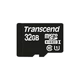 Transcend TS32GUSDCU1 Class 10 Premium microSDHC 32GB Speicherkarte UHS-I