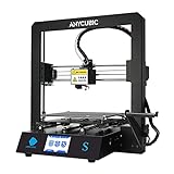 ANYCUBIC MEGA S 3D Drucker mit Aktualisiertem Extruder, FDM DIY Drucker mit Verbesserter Touchscreen und Ultrabase Heizbett, Funktioniert mit TPU/PLA/ABS, Druckgröße 210x210x205