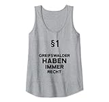 Damen §1 Greifswalder Haben Immer Recht Greifswald Tank Top