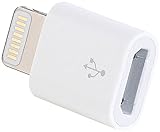 reVolt Lightning USB Adapter: Adapter Micro-USB auf 8-Pin, zum Laden von kompatibel mit iPhone 5/6/7/8/10 u.v.m. (Micro USB Lightning)