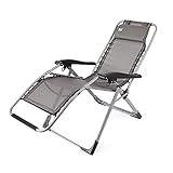 GAODINGD Sonnenliege Liegestuhl Gartenliege Sessel klappbar Lounge Chair Sonnenliege Ersatz Bands Tragbare Garten Innenhof Bed Lehnstuhl for Reisen Urlaub
