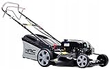 Starker Benzin-Rasenmäher / Drehmäher NAC mit Korb 60L / Schnittbreite 51cm / 7 Schnitthöhenverstellung 25-75mm / Gewicht 34kg / 4-Takt 161cm3 / Briggs & Stratton M
