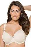 Ulla Popken Damen Larissa, T-Shirt, Softschalen, nahtlos Bügel-BH, Nude, (Herstellergröße:90D)