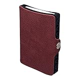 Milo - Das Slim Wallet von YOMIX mit Kreditkartenfach und Geldscheinklammer (Amaranth, 8 Karten)