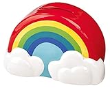 Moses. 30552 Bunte Regenbogen Spardose | Sparschwein in Regenbogenform | Fü