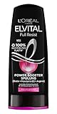 L'Oréal Paris Conditioner gegen Haarausfall durch Haarbruch, Für kraftloses, brüchiges Haar, Mit Biotin, Provitamin B5 und Arginin, Elvital Full Resist Power Booster Spülung, 1 x 250