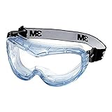 3M Vollsichtschutzbrille Fahrenheit FheitAF – Schutzbrille mit AS, AF & UV Beschichtung – Ideal für das Tragen mit Atemschutzmasken oder B