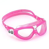 Aqua Sphere Unisex-Youth Seal Kid 2 Schwimmmaske, Klare Gläser - Pink, Einheitsgröß