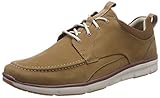 Clarks Herren Orson Bay Sneaker, Braun (Tan Nubuck), 40 EU