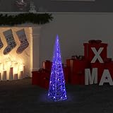 WELLIKEA LED-Leuchtkegel Acryl Deko 60 cm B