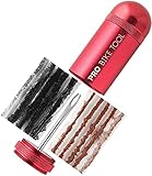 PRO BIKE TOOL Schlauchlose Fahrradreifen Reparaturset - für MTB und Rennrad Reifen - Reparieren Sie Pannen, Schnell - Tackle Set inkl. Aufbewahrungsdose, Plugger Tool und Plug