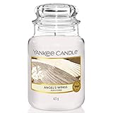 Yankee Candle Duftkerze im Glas (groß) | Angel's Wings | Brenndauer bis zu 150 S