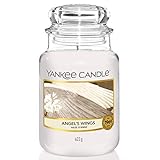 Yankee Candle Duftkerze im Glas (groß) | Angel's Wings | Brenndauer bis zu 150 S