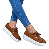 Zhantie Vulkanisierende Damenschuhe, modische solide Plattform-Damenschuhe, Schnürschuhe, Party-Sneakers, Übergröße, Freizeitschuhe für Mädchen und F