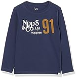 Noppies Kids Jungen B Tee LS Bilalou T-Shirt, Black Iris-P554, 140