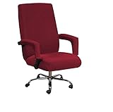 Bürostuhl Bezug Bürostuhlabdeckung Stuhlhussen Drehstuhl Bezug Moderne Stuhl Überzug Sessel Cover Elastische Waschbar Stuhlhussen Set für die Bürostuhl Computer Schreibtischstuhl,mit 2 Armabdeckung