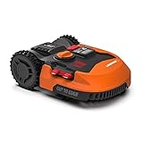 WORX Landroid L WR153E Mähroboter/Akkurasenmäher für große Gärten bis 1500 qm/Selbstfahrender Rasenmäher für einen sauberen Rasenschnitt im H