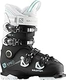 Salomon Damen X Pro X80 CS Schneestiefel, Schwarz (Black/White/Aruba Blue 000), 37 EU