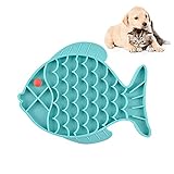 CJBIN Antischlingnapf Hunde, Fisch Knochenform Langsame Fütterung Hundenapf, Slow Feeder Dog Bowl, Futternapf Hund, Schlingnapf Hunde Katze, Antischlingnapf Katze, Slow Feeder für H