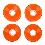 Scooter-Zubehör, breites Anwendungsspektrum Sicheres Fahren Scooter-Räder Ausgewogenes Fahren Starker Grip für Pisten für Parks Straßen(Orange)