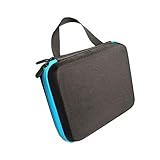 Tragetasche für ätherische Öle, für 5 ml/10 ml – Hartschale, ätherische Öle, Aufbewahrungsbox – tragbare Handtasche – ätherisches Öl Reisetasche blau blau 15