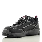 Oxypas Arbeitsschuhe Damen - Sicherheitsschuh für Frauen mit Stahlkappe und rutschfester Stahlsohle S3 / S1P, stoßdämpfende Innensohle, sportlicher Safety Jogger Bestgirl EU 39